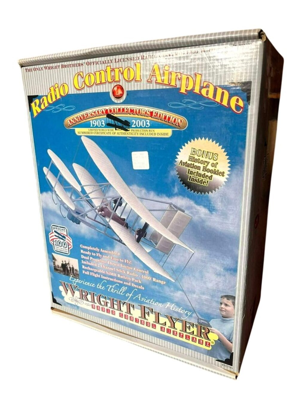 Wright Flyer Radio Control Airplane - Anniversary Collectors Edition 1903-2003